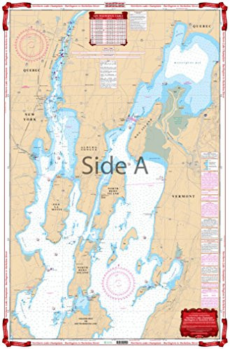 Waterproof Charts Standard Navigation 12 Northern Lake Champlain - Burlington to Richelieu River