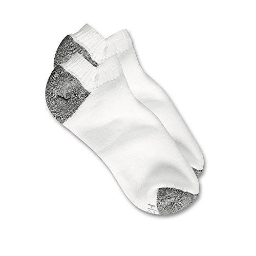 Hanes mens No-Show Socks 12-Pack 190V12 -White-10-13-Shoe Size 6-12