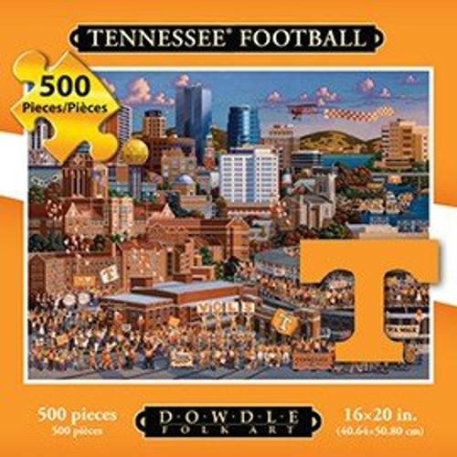 Dowdle Folk Art Tennessee Volunteers Jigsaw Puzzle (500 Pieces) Dowdle Folk Art Tennessee Volunteers Jigsaw Puzzle (500 Pieces)