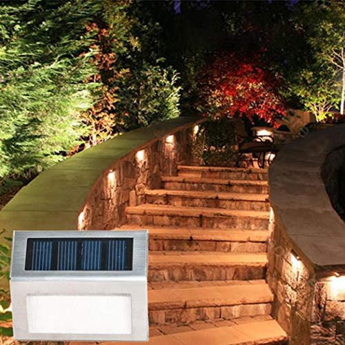 hiriyt LED Solar Power PIR Motion Sensor Outdoor Garden Waterproof Wall Lights Wall Lights