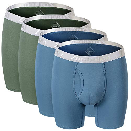 ZONBAILON Mens Underwear Bamboo Boxer Briefs Mens Cooling Underwear