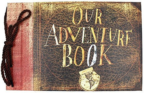 XIDUOBAO Our/My Adventure Photo Album Album Anniversary Scrapbook DIY Anniversary Scrapbook Album,Photo Album,Wedding Album (Our adventure book)