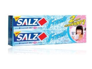 SALZ Toothpaste Fresh 160g twin pack.