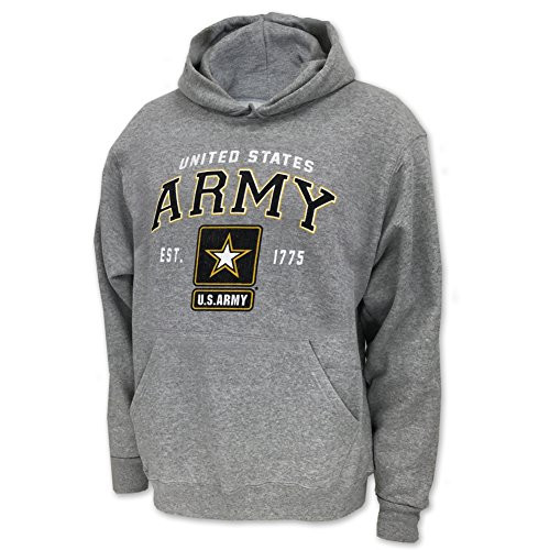 Army Star Est. 1775 Hood xx-large grey