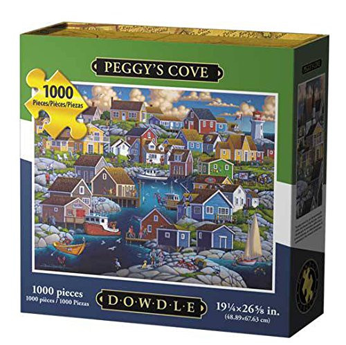 Dowdle Folk Art Peggy's Cove Jigsaw Puzzle (1000 Piece) Dowdle Folk Art Peggy's Cove Jigsaw Puzzle (1000 Piece)