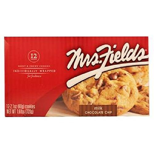 Mrs Fields Milk Chocolate Chip Count 12 - Cookie  and  Cracker   Grab Varieties  and  Flavors