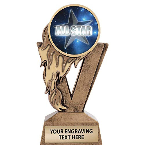 Crown Awards Gold All Star Trophies 6.25 inch H Custom Fireball All Star Trophy Crown Awards Gold All Star Trophies 6.25 inch H Custom Fireball All Star Trophy