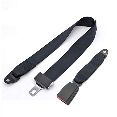 HWL Black National Standard Seatbelt Bus Seat Two-Point Seatbelt Passes 3C Certification Forklift Safety Belt