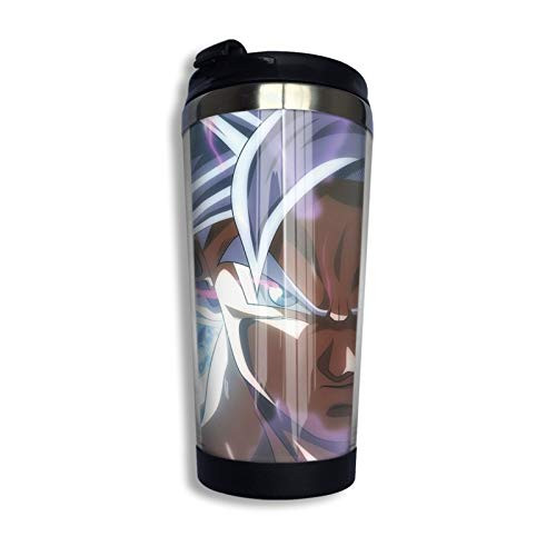 Goku Ultra Instinct Full Power - Goku Limit Breaker Coffee Travel Mug Cup Portable Stainless Steel Vacuum Insulated Tumbler 13.5 Oz Goku Ultra Instinct Full Power - Goku Limit Breaker Coffee Travel Mug Cup Portable Stainless Steel Vacuum Insulated Tumbler 13.5 Oz
