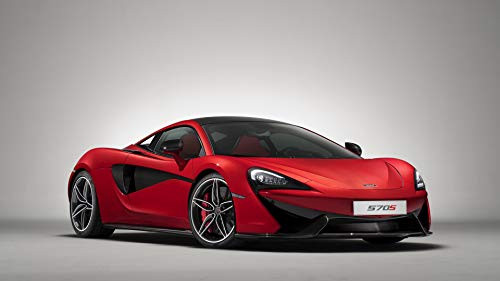 Iconic Arts Supercar- McLaren 570-S Design Edition Laminated 24x36 Poster
