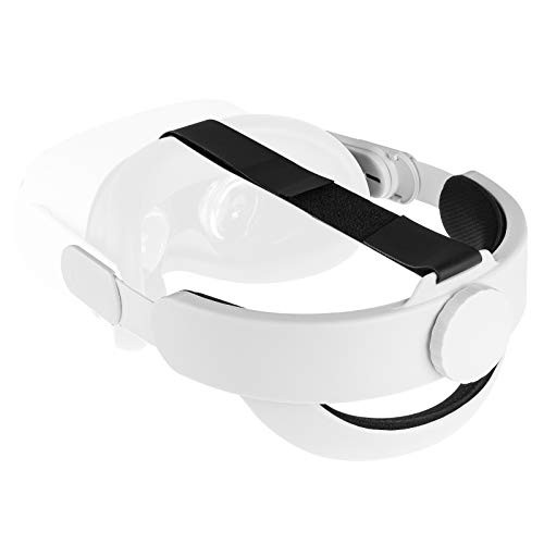 Orzero Adjustable Small Headband Compatible for Oculus Quest 2 with Head Cushion Replacement for Elite Strap Comfortable Protective Head Strap Reduce Pressure