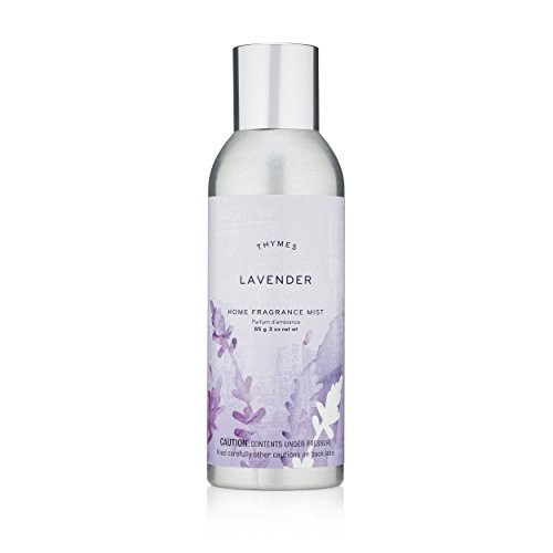 Thymes Lavender Home Fragrance Mist - Calming Scented Room Spray - 3 oz