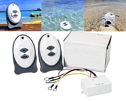 ISURE MARINE Anchor Remote Windlass Wireless Switch Boat Sail Trim Controller?2 x Water Proof remotes?