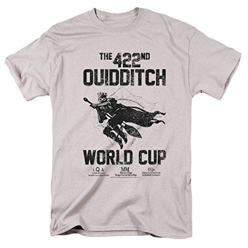 Popfunk Harry Potter Quidditch World Cup T Shirt  and  Stickers  Medium  Silver