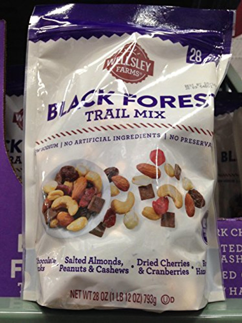 Wellsley Farms simply black forest trail mix 28 oz. Wellsley Farms simply black forest trail mix 28 oz.