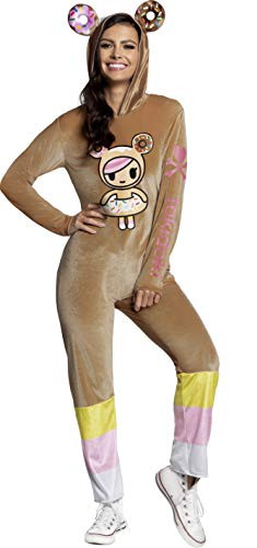 Rubies Womens Tokidoki Donutella Costume Jumpsuit As Shown Large