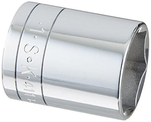 SK Hand Tool 41132 6 Point 1-Inch Standard Drive Socket, 1/2-Inch, Chrome