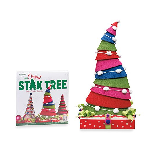 FloraCraft Styrofoam Kit Stak Tree 24 Inch White