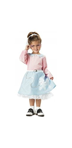 50s Poodle Cutie Toddler Costume - Toddler  3-4