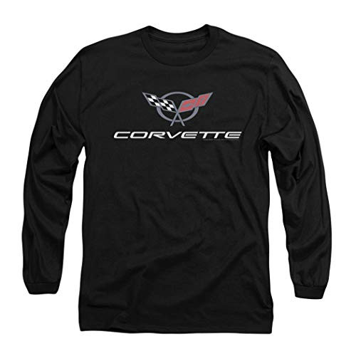 Chevy Corvette Chevrolet Vintage GM Car Logo Long-Sleeve T Shirt  and  Stickers  X-Large