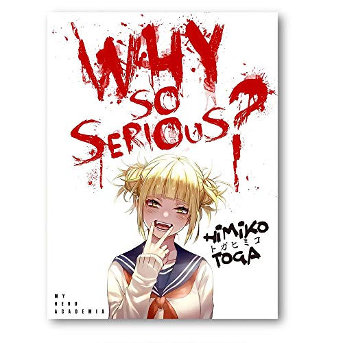 S-ANT My Hero Academia Poster Painting On Canvas 20 inch  x 30 inch  Anime Hero Academia Toga Modern Art Decorative Wall Pictures Home Decoration On The Wall Home Decoration Unframed