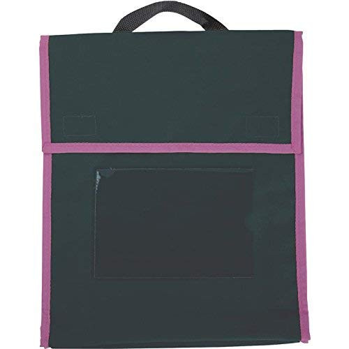 Really Good Stuff Medium Book Pouches - Black - Set of 4
