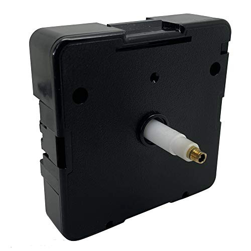 New Replacement UTS Quartz German Euroshaft Movement Mechanism Motor  20mm Shaft - Clock Faces 8-12mm Thick