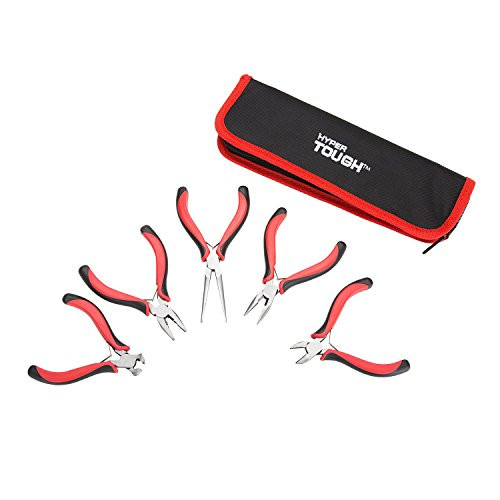 Hyper Tough 9015 Mini Pliers Set with Pouch