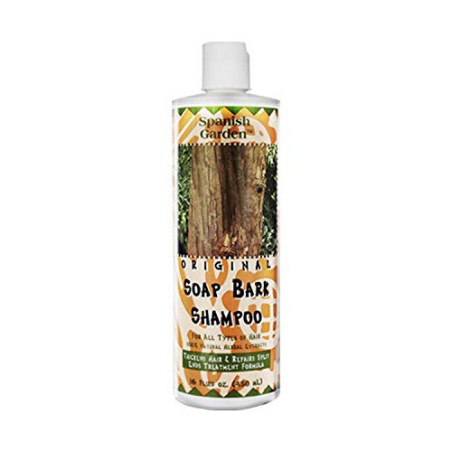 Spanish Garden Bark Soap Shampoo 16 Oz.
