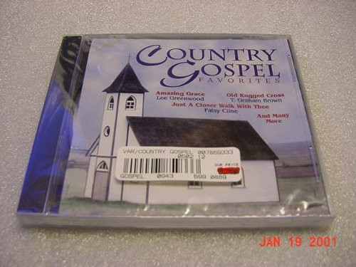 Audio Music CD Compact Disc of COUNTRY GOSPEL FAVORITES