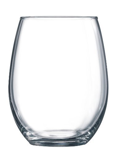 Home Essentials 21oz Stemless Wine Glass Set of 4