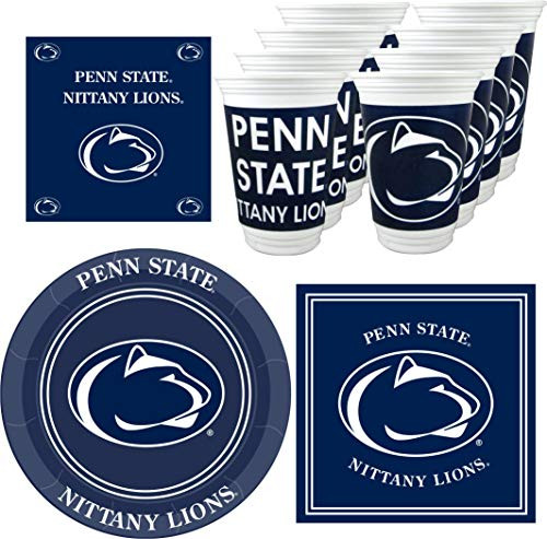 Westrick Penn State Nittany Lions Party Supplies - Serves 16  64 Pieces