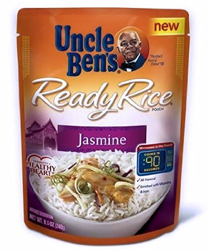 Uncle Bens Ready Rice Pouch Jasmine - 6 Pack Bundle Set of 3
