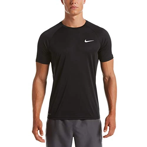 Nike Essential Short Sleeve Hydroguard Black LG
