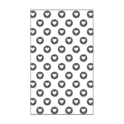Vaessen Creative Mini Embossing Folder Full of Heart for Adding Texture and Dimension to Scrapbook Pages Cards and Other Papercraft Projects 3 x 5 inches