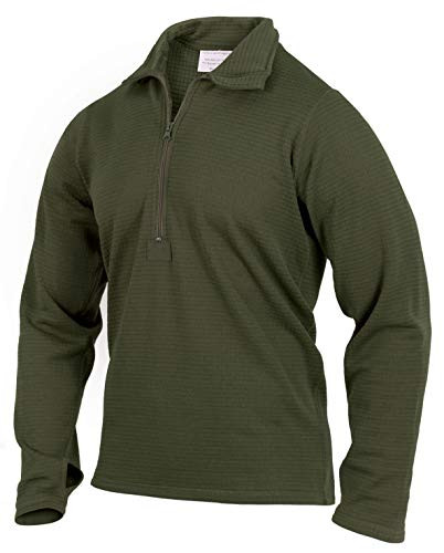 Rothco ECWCS Gen III Mid-Weight Underwear Top  Level II  Olive Drab L