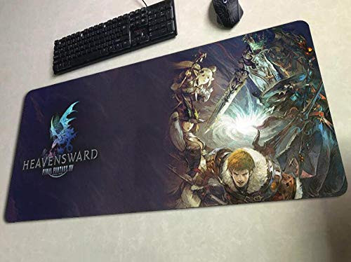 Gaming Mouse pad Final Fantasy XIV Padmouse Gaming Mousepad Game XL Mouse Pad Gamer Computer Desk Mat Notebook Pc Mousemat-Color_1_S 30X60Cm