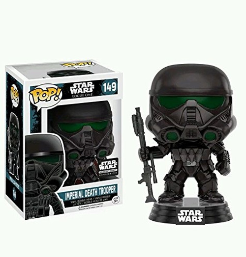 Imperial Death Trooper POP! Star Wars Rogue One 149 Exclusive Version Vinyl Bobble Head Imperial Death Trooper POP! Star Wars Rogue One 149 Exclusive Version Vinyl Bobble Head
