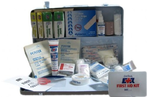 Ever Ready First Aid Kit in Metal Case for 50 Person