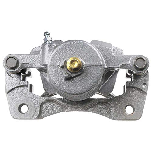AutoShack BC30059 Front Driver Side Disc Brake Caliper Assembly with Bracket Replacement for G3 Wave Optra Spark EV Swift plus  Nubira 2004-2011 Aveo 2004-2008 Forenza 2005-2008 Reno 2013-2015 Spark FWD