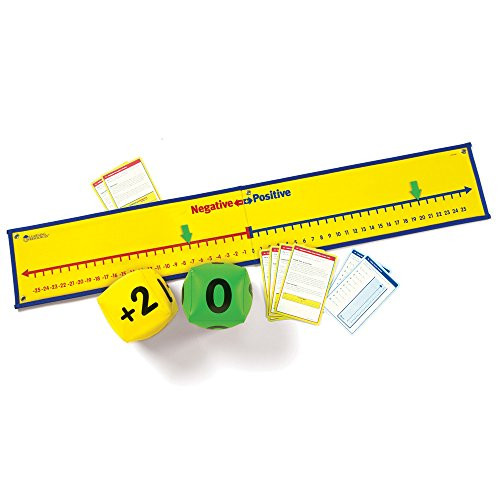 Learning Resources Positive & Negative Number Line Activity Set