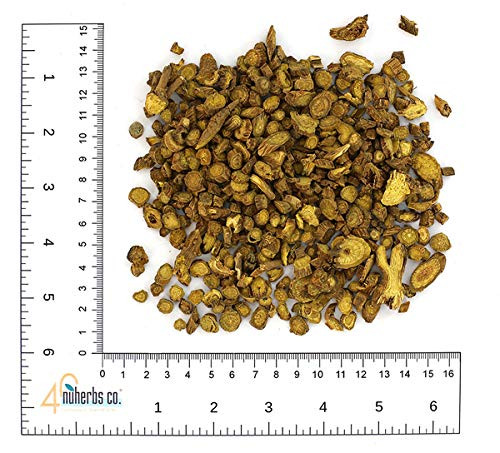 Scutellaria Baicalensis Root Disc Cut Form - 1lb Certified Organic - Huang Qin - Chinese Skullcap Root Scutellaria Baicalensis Root Disc Cut Form - 1lb Certified Organic - Huang Qin - Chinese Skullcap Root