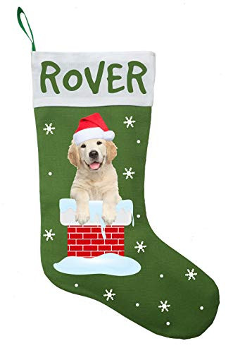 Golden Retriever Christmas Stocking Golden Retriever Christmas Gift