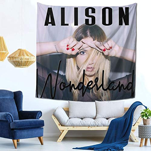 Eppedtul Alison Wonderland Wall Tapestry with Art Nature Home Decorations for Living Room Bedroom Dorm Decor 59x59 in