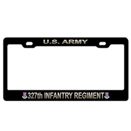 Lplpol U.S. Army 327Th Infantry Brigade Auto License Plate Frame Cover Aluminum Metal Auto Car Tag Cover Frame 6x12 Inch Invin3225 Lplpol U.S. Army 327Th Infantry Brigade Auto License Plate Frame Cover Aluminum Metal Auto Car Tag Cover Frame 6x12 Inch Invin3225