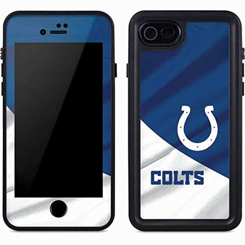 Skinit Waterproof Phone Case Compatible with iPhone 8 - Officially Licensed NFL Indianapolis Colts Design