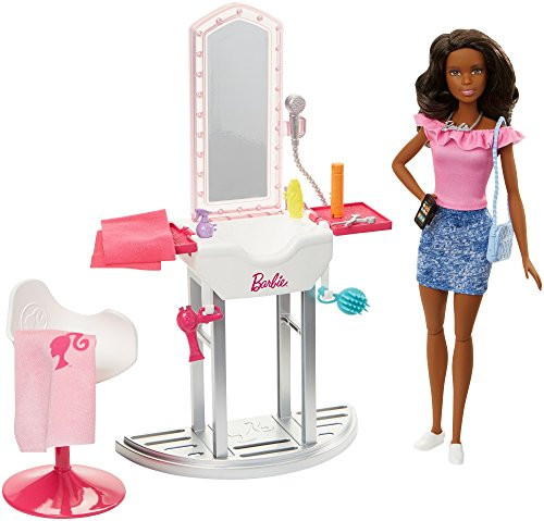 Barbie Salon & Doll, Brunette Barbie Salon & Doll, Brunette