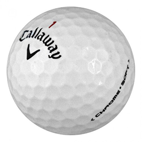 Callaway Chrome Soft Mint Quality Official Refinished Golf Balls  Pack 24  White
