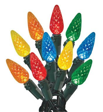 Celebrations 47866-71 LED 150 Multi-Color C6 Indoor/Outdoor Lights
