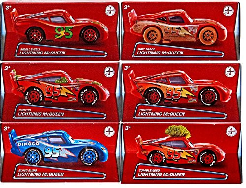 Disney/Pixar Cars 2017 Exclusive Lightning McQueen Die-Cast Car Bundle of 6 Disney/Pixar Cars 2017 Exclusive Lightning McQueen Die-Cast Car Bundle of 6
